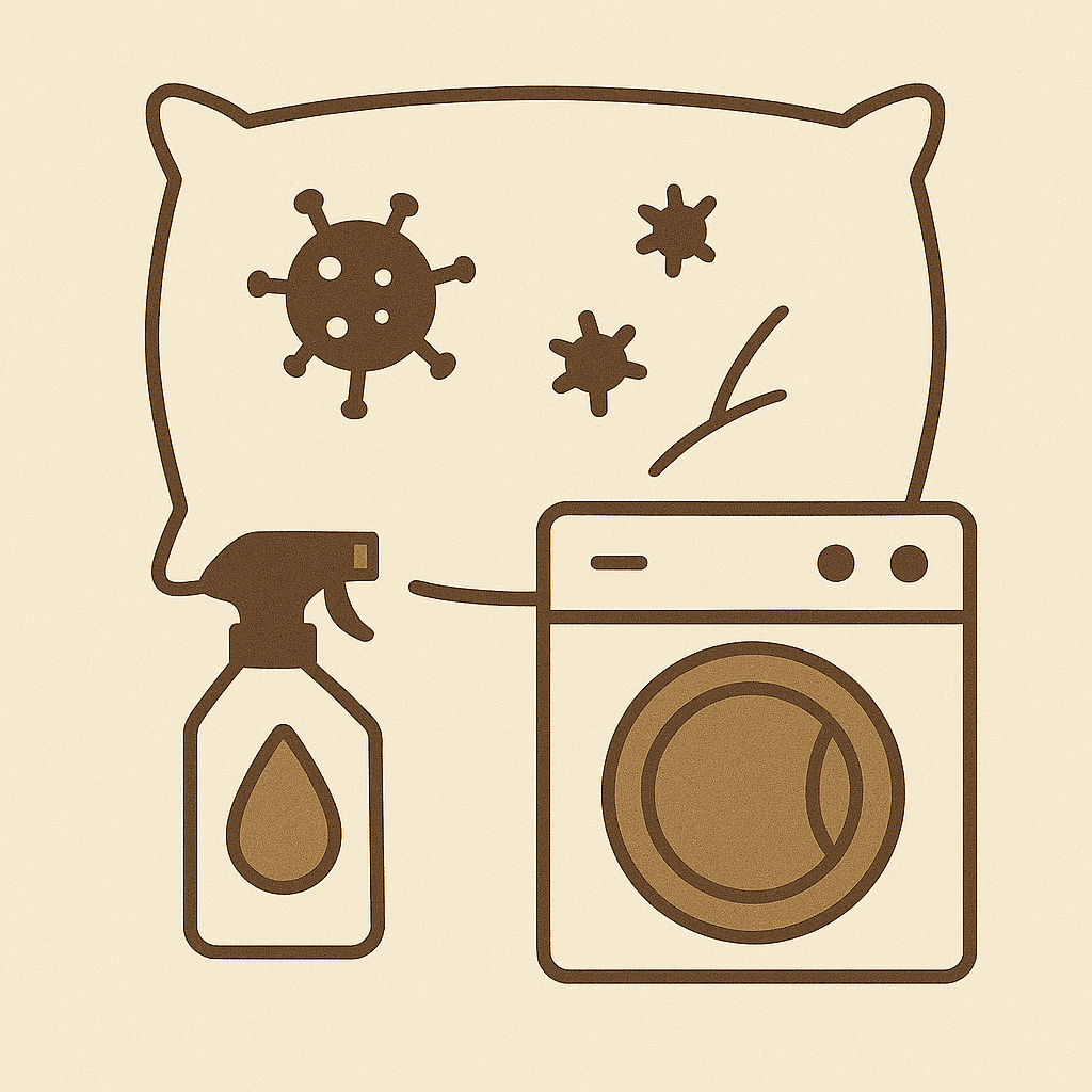 Bettwäsche und Kissenbezüge regelmäßig reinigen zur Vorbeugung von Hautunreinheiten