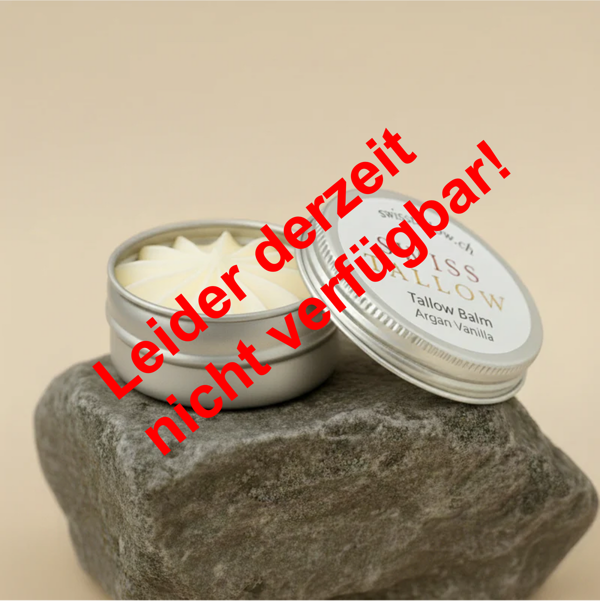 MUSTER TALLOW BALM ARGAN VANILLA 10ml